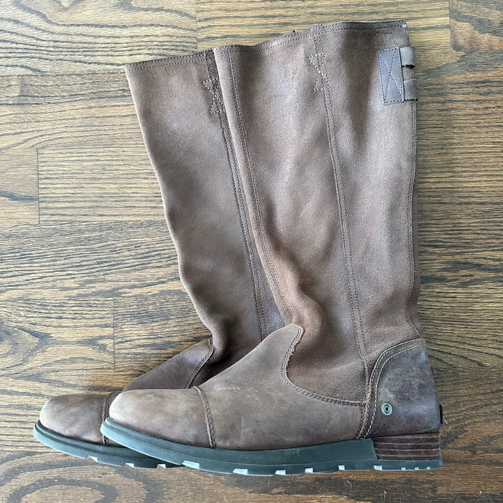 Sorel Leather Brown Tall riding boot Size 11